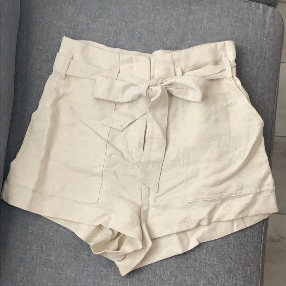 Beige shorts